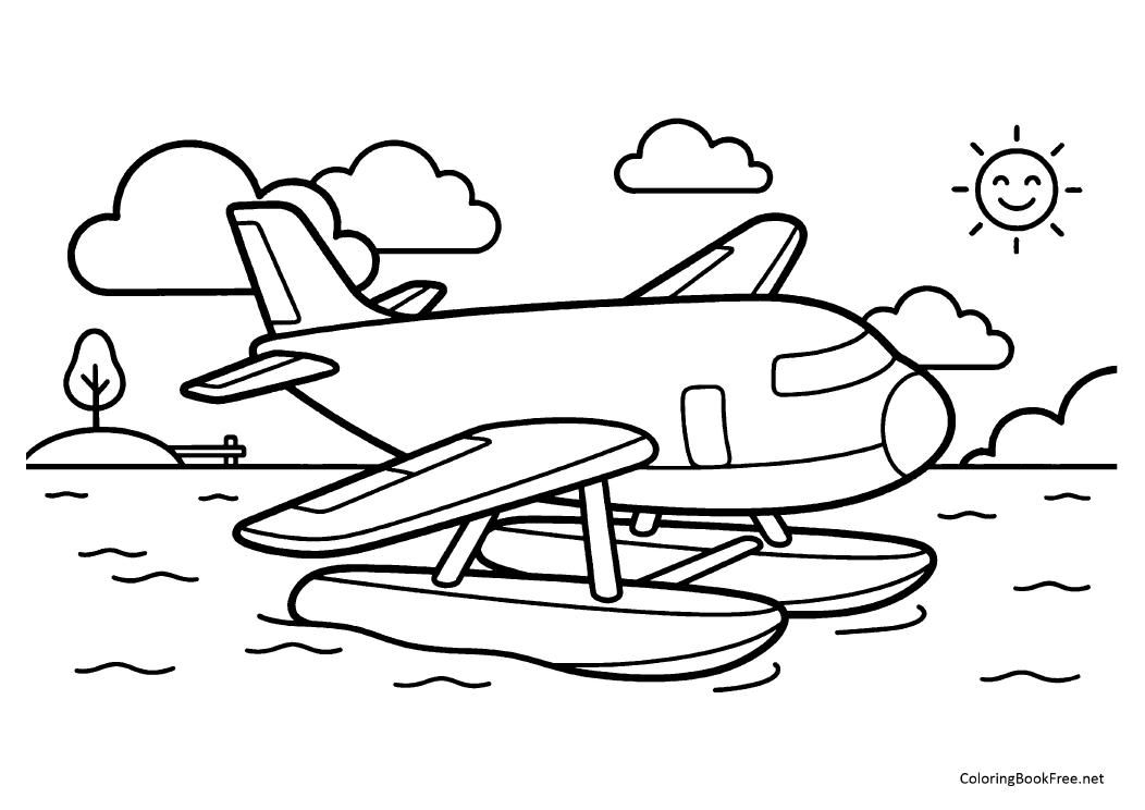 Image of the airplanes12 coloring page