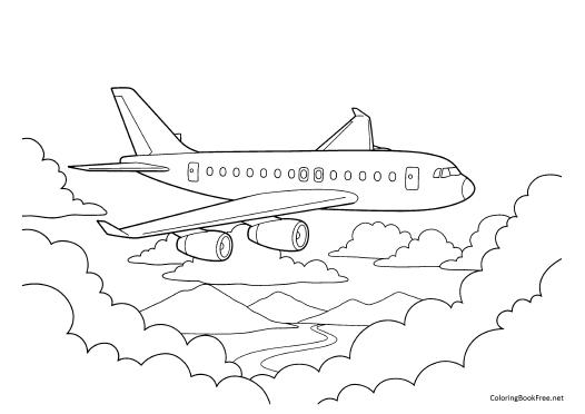 Image of the airplanes248 coloring page