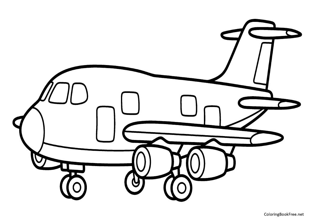 Image of the airplanes3 coloring page