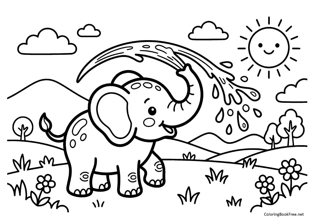 Image of the animals20 coloring page