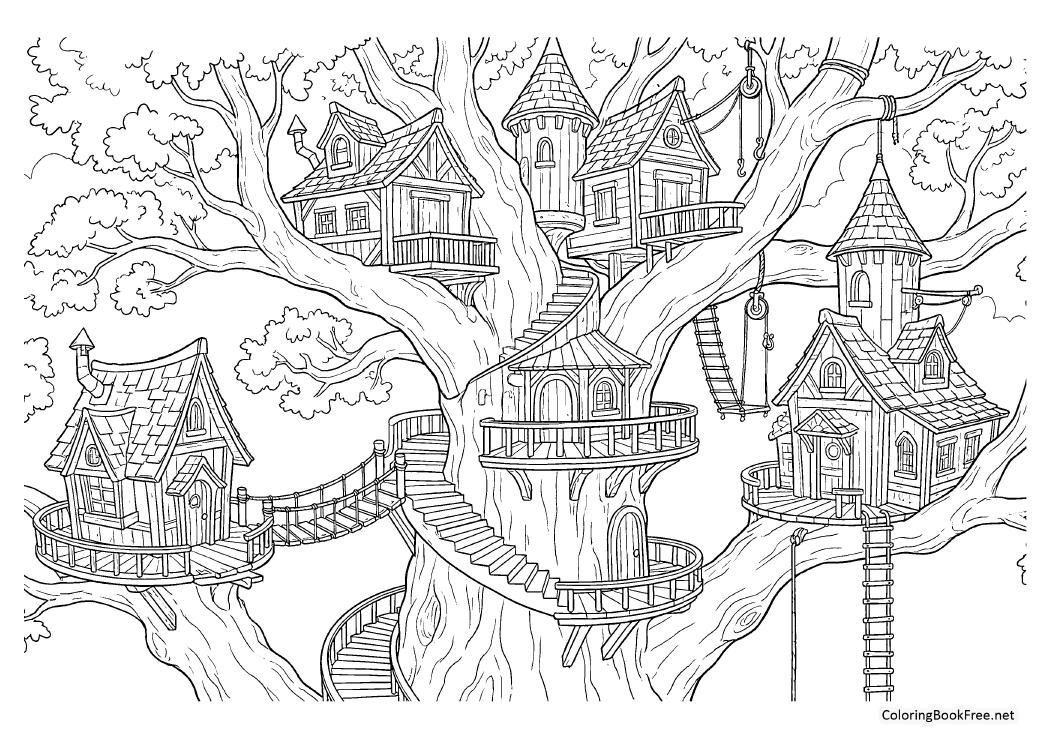 Image of the architecture_cityscapes169 coloring page