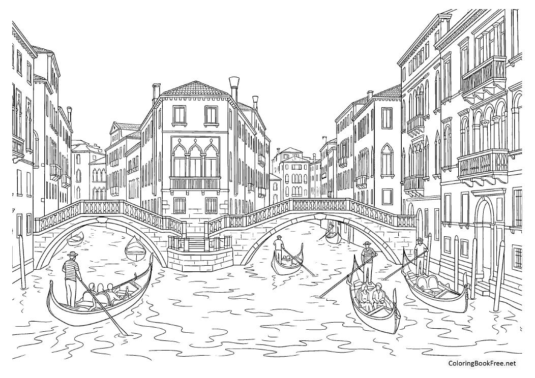 Image of the architecture_cityscapes172 coloring page