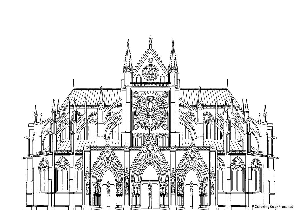 Image of the architecture_cityscapes174 coloring page