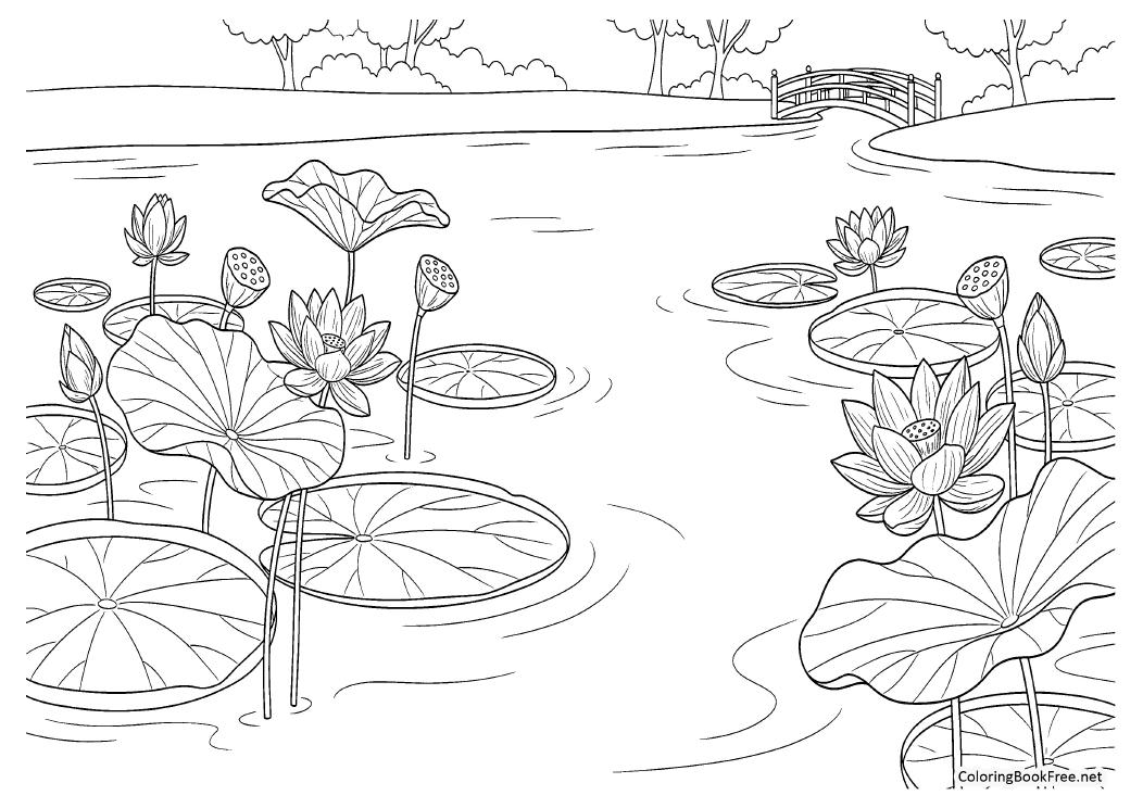 Image of the botanical_floral_gardens182 coloring page