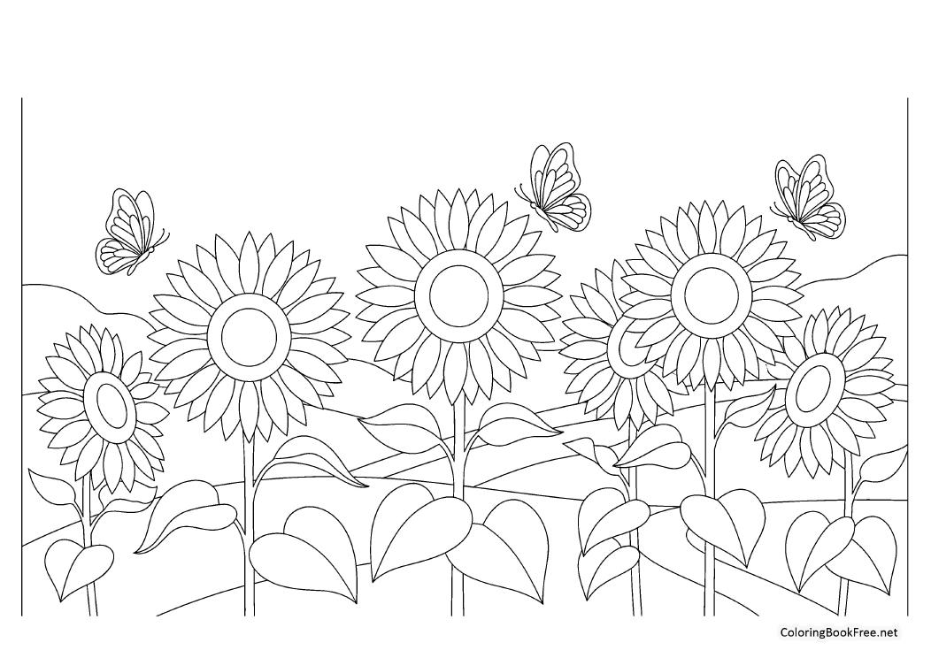 Image of the botanical_floral_gardens183 coloring page