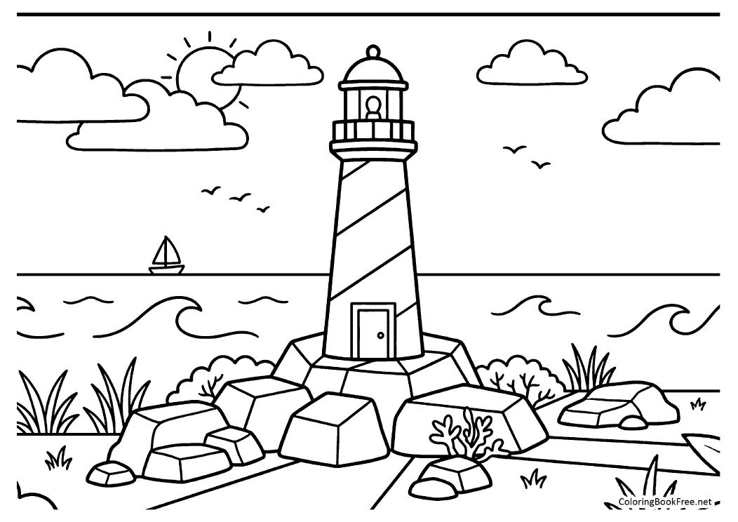 Image of the buildings103 coloring page