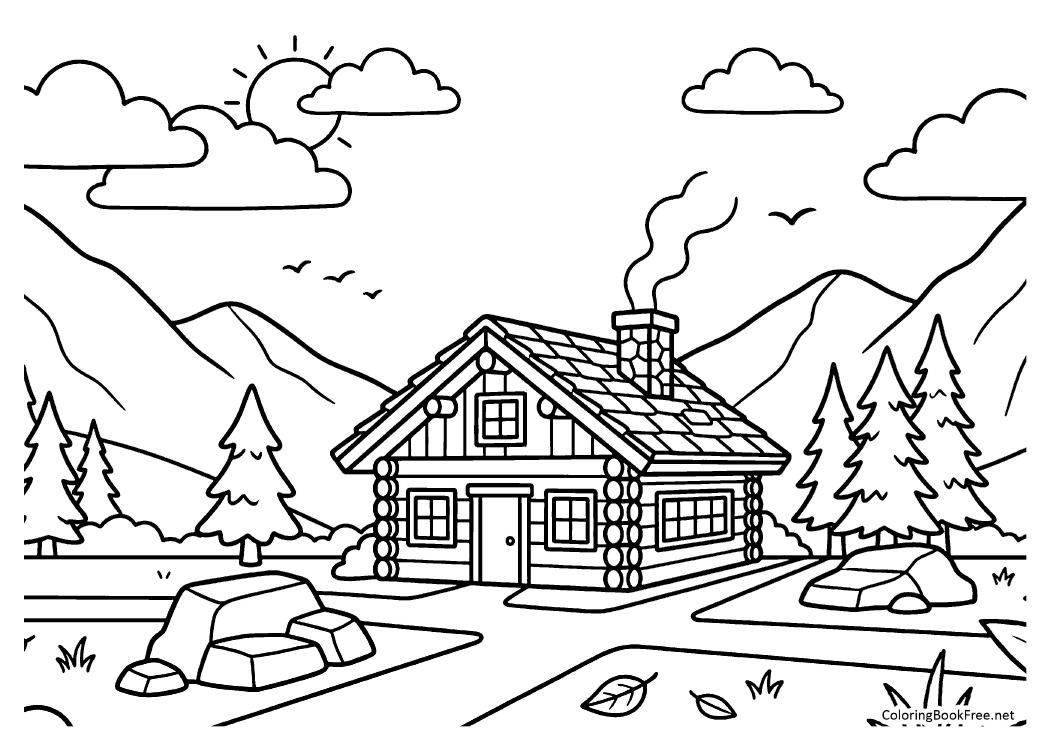 Image of the buildings104 coloring page