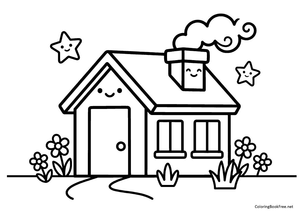 Image of the buildings27 coloring page