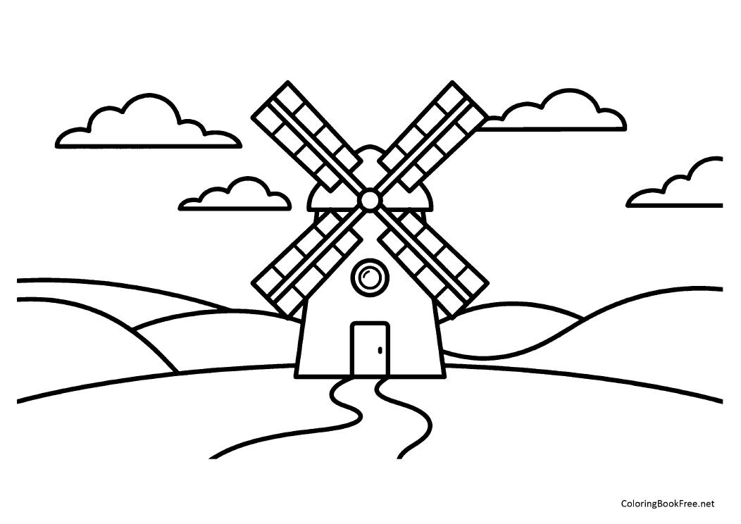 Image of the buildings28 coloring page