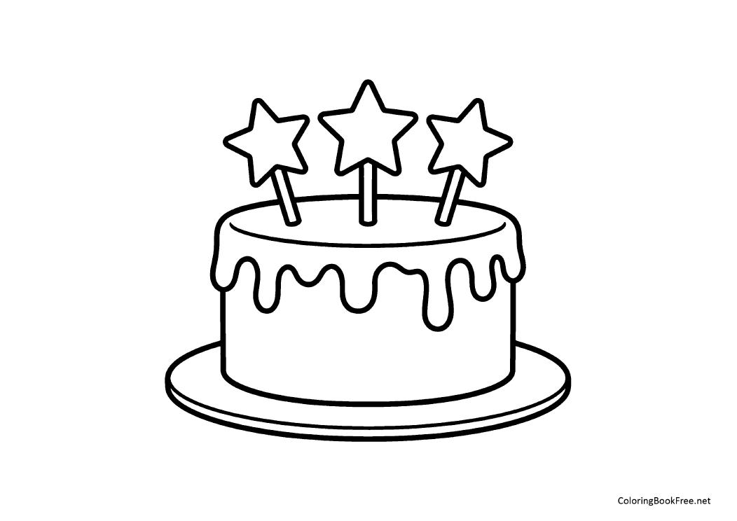 Image of the cakes31 coloring page
