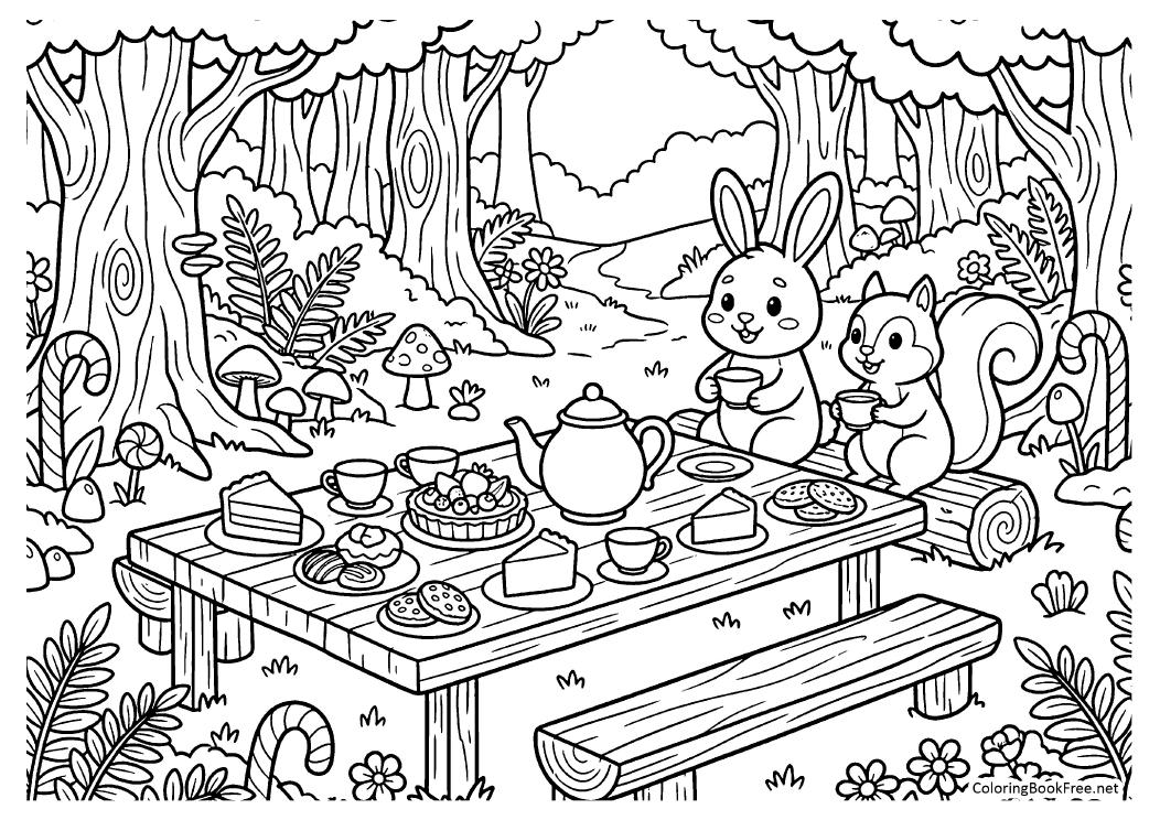 Image of the cakes_sweets111 coloring page
