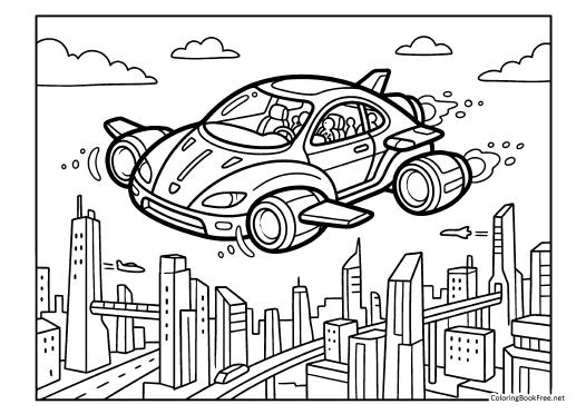 Image of the cars122 coloring page