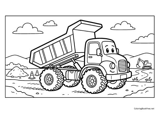 Image of the cars124 coloring page