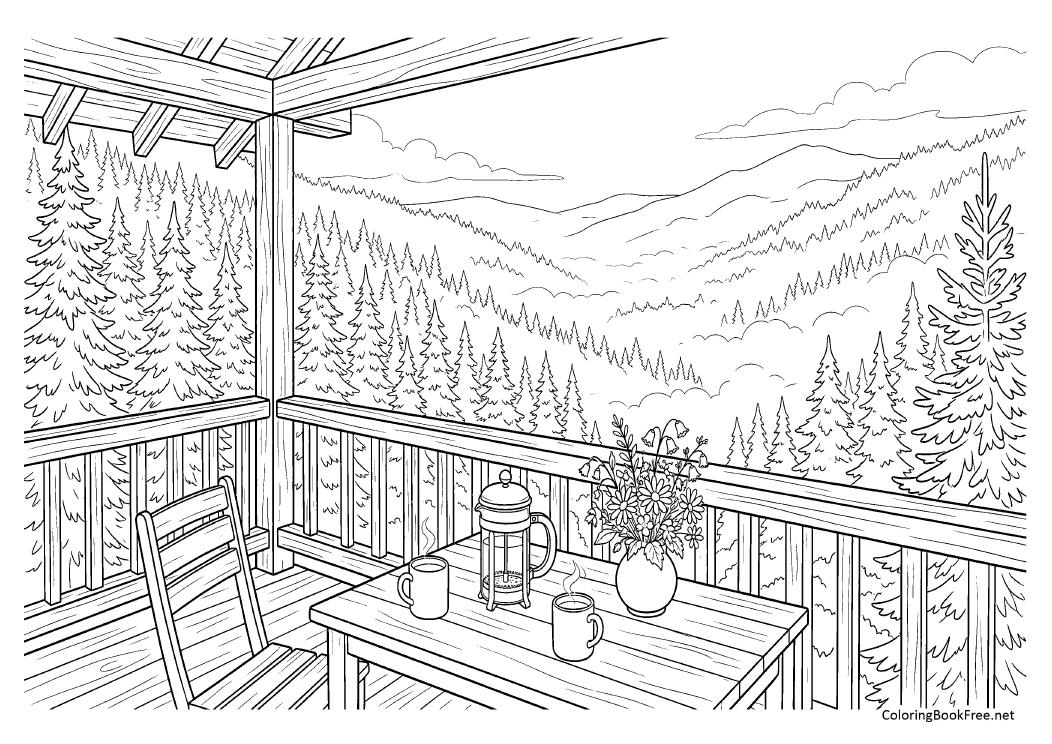 Image of the cozy_moments_hygge187 coloring page