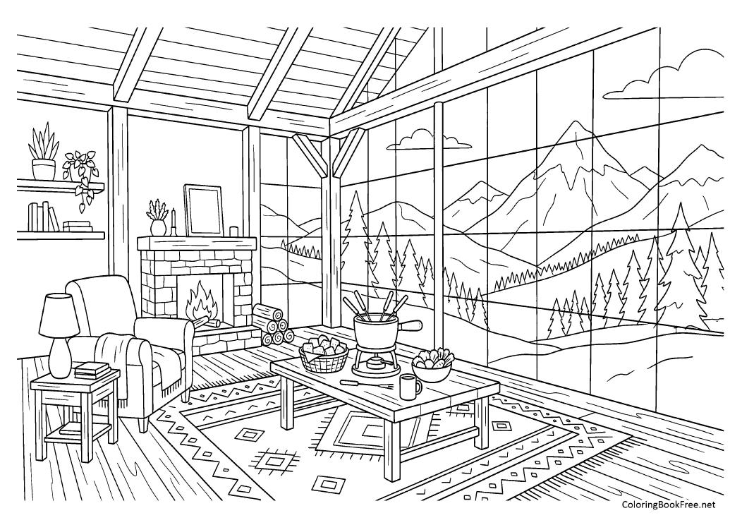 Image of the cozy_moments_hygge188 coloring page