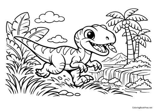 Image of the dinosaurs131 coloring page