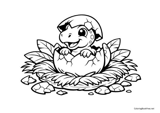 Image of the dinosaurs133 coloring page