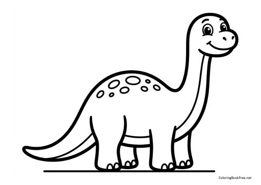 Image of the dinosaurs242 coloring page