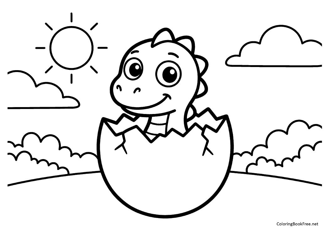 Image of the dinosaurs46 coloring page