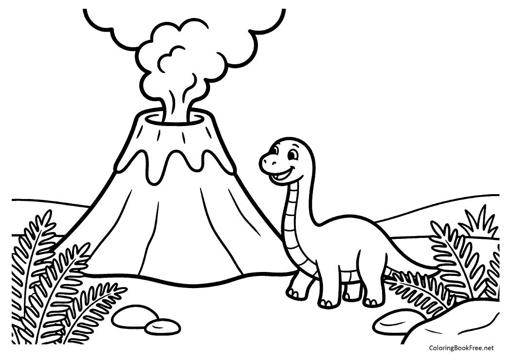Image of the dinosaurs51 coloring page