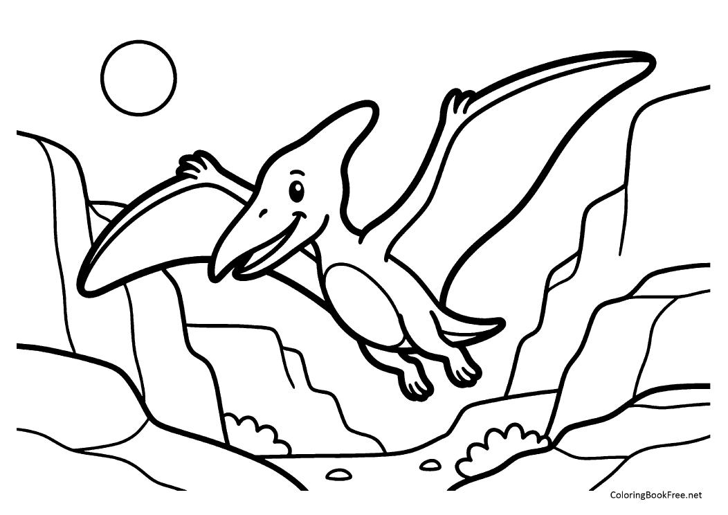 Image of the dinosaurs53 coloring page