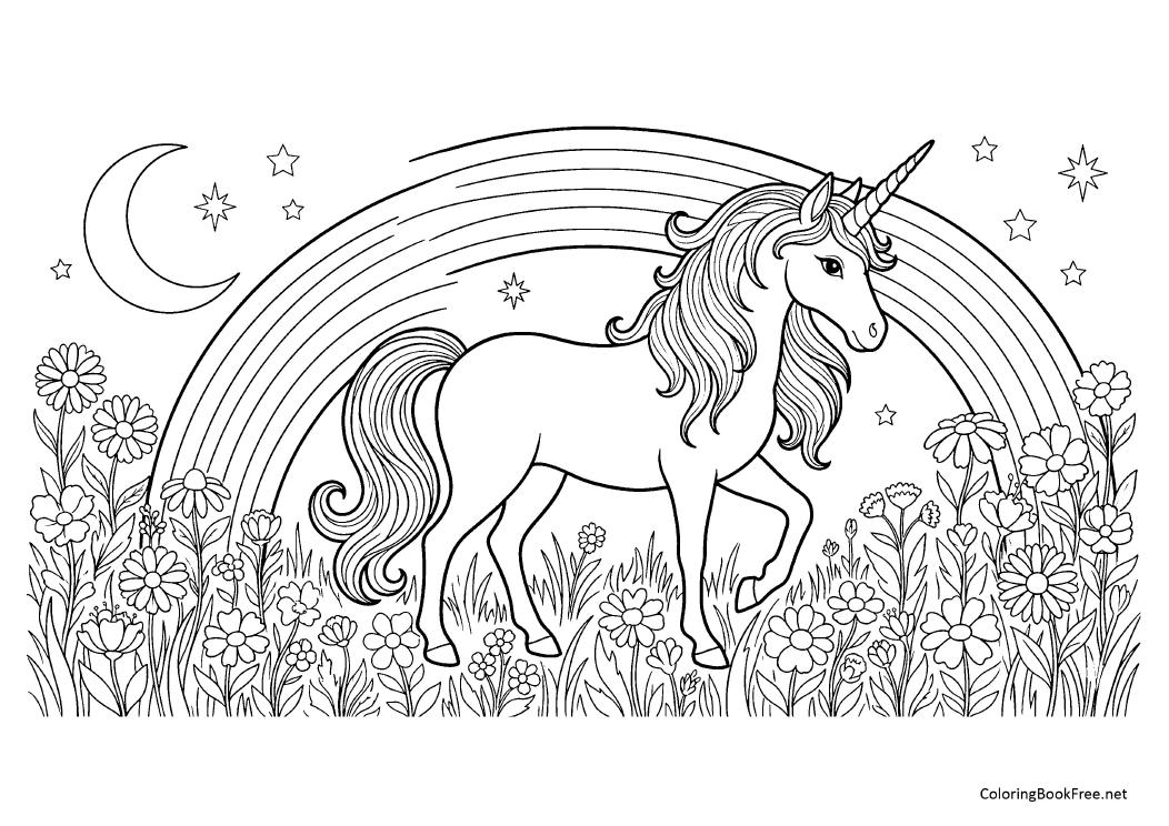 Image of the fantasy135 coloring page