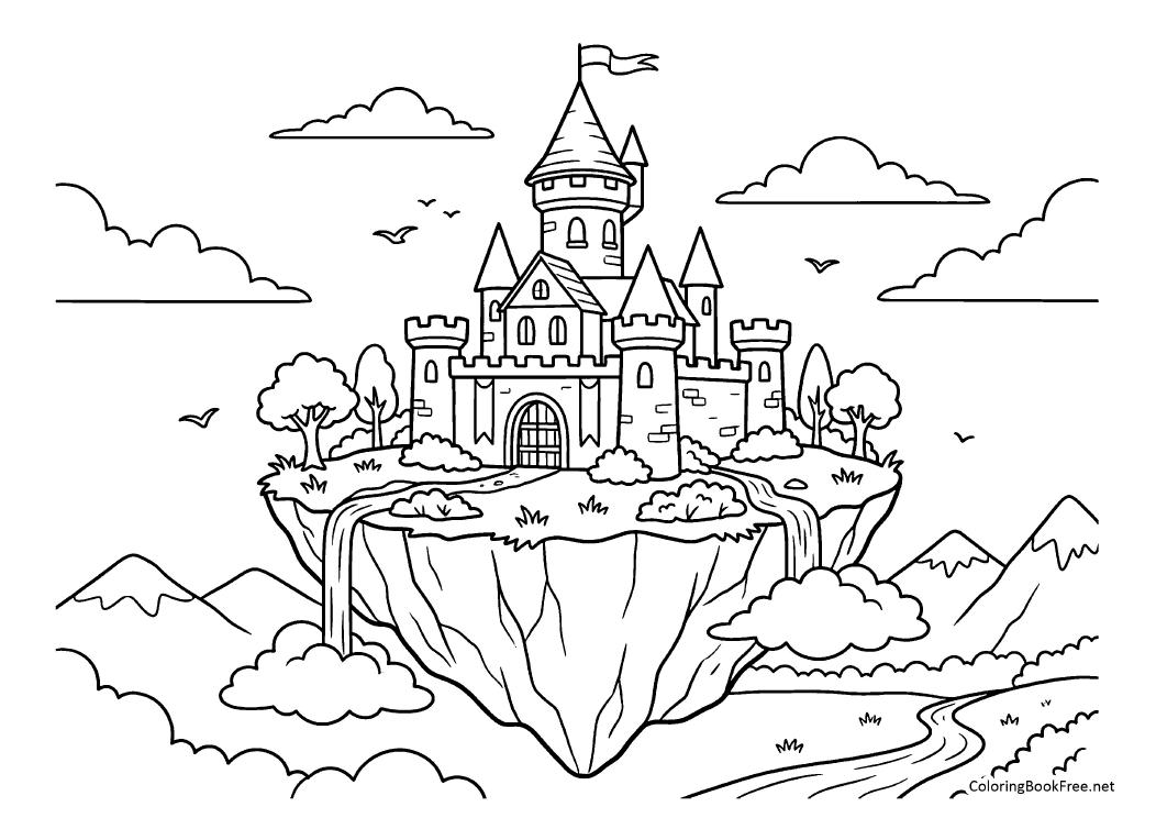 Image of the fantasy142 coloring page
