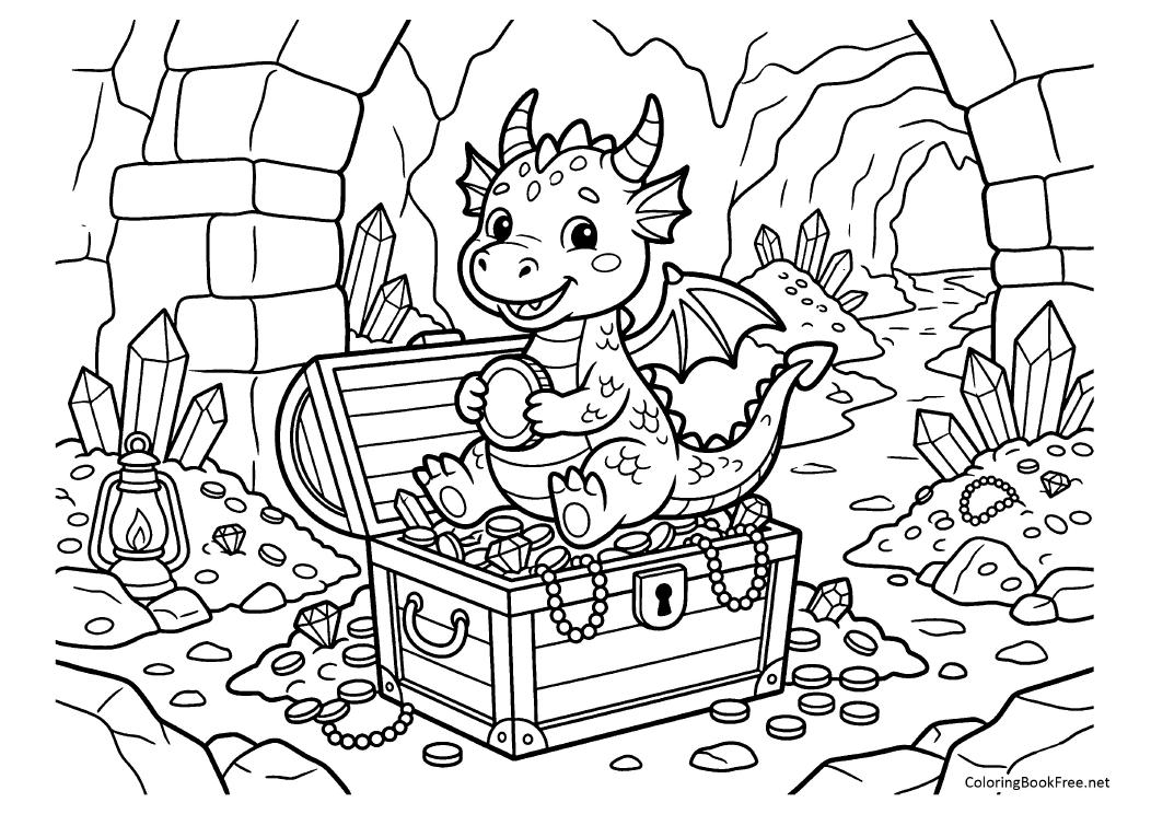 Image of the fantasy143 coloring page