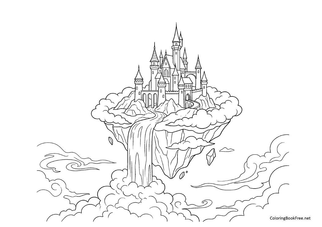 Image of the fantasy_mythical_realms192 coloring page