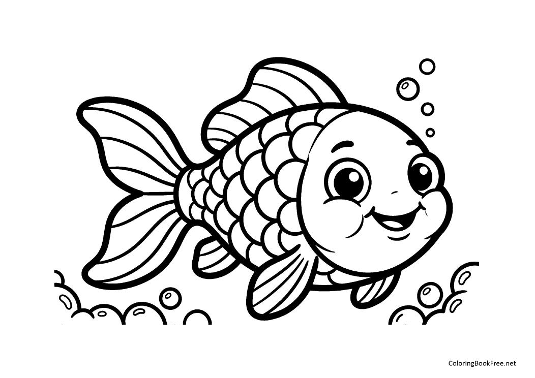 Image of the fish60 coloring page