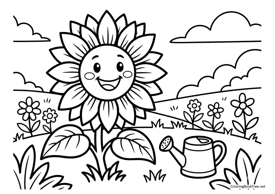 Image of the flowers152 coloring page