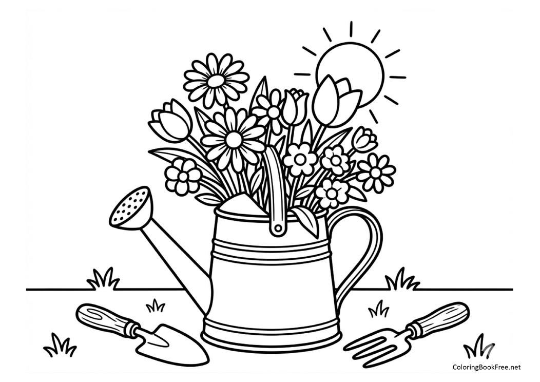 Image of the flowers155 coloring page