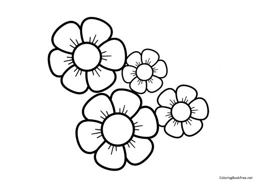 Image of the flowers246 coloring page