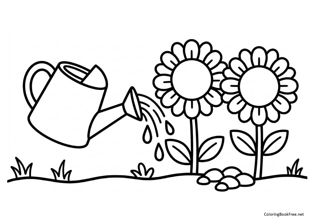 Image of the flowers62 coloring page