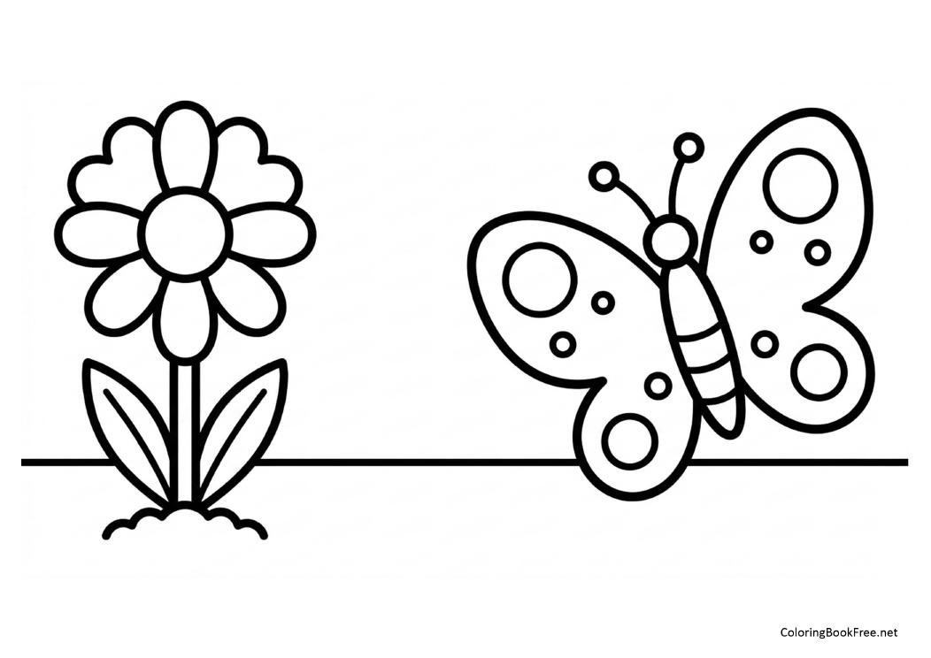 Image of the flowers63 coloring page