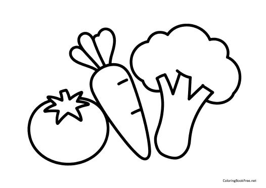 Image of the fruits266 coloring page