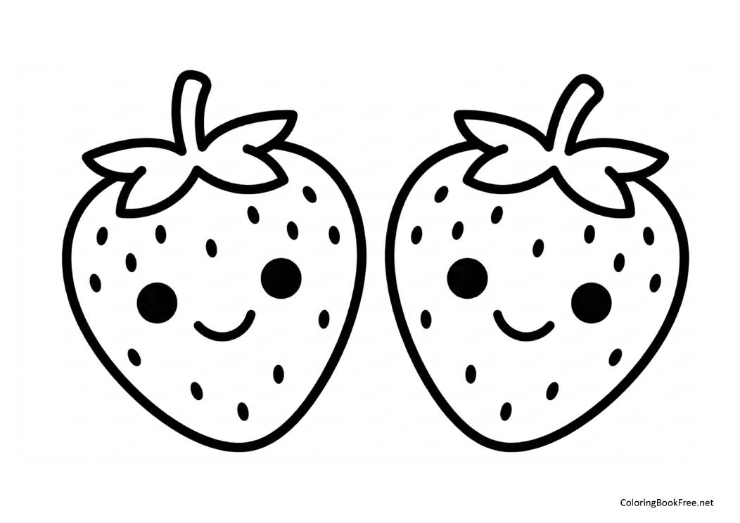 Image of the fruits70 coloring page