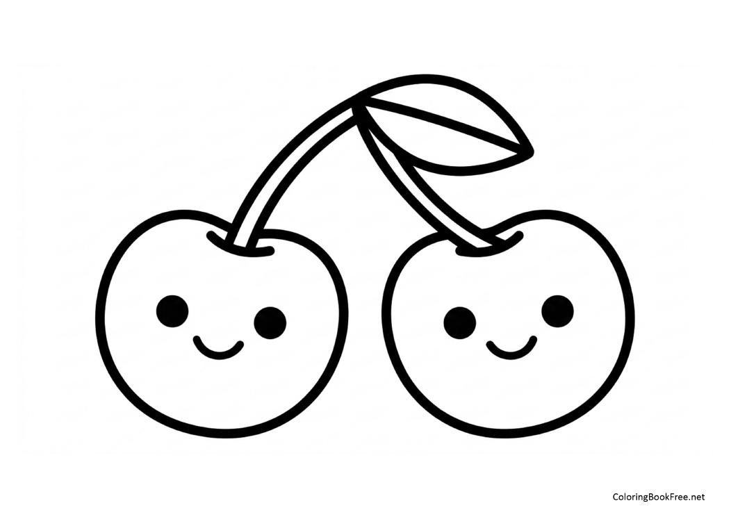 Image of the fruits72 coloring page