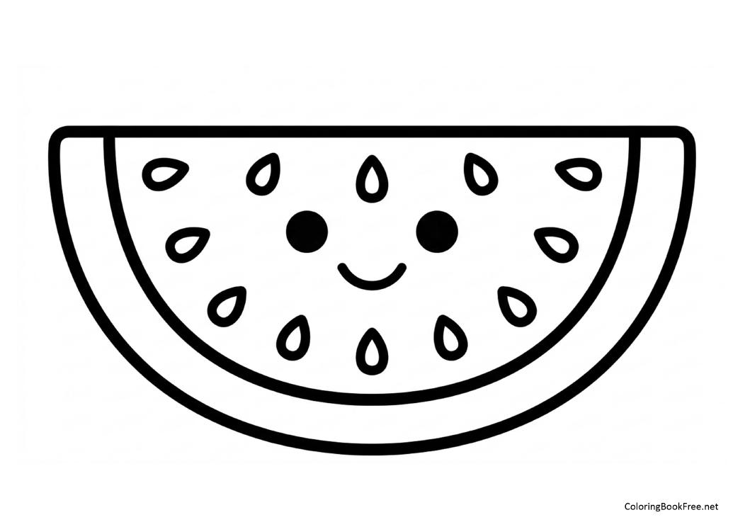 Image of the fruits75 coloring page