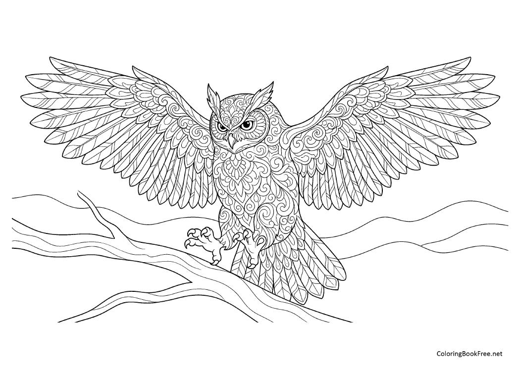Image of the ornate_animals230 coloring page
