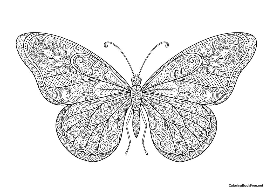 Image of the ornate_animals231 coloring page