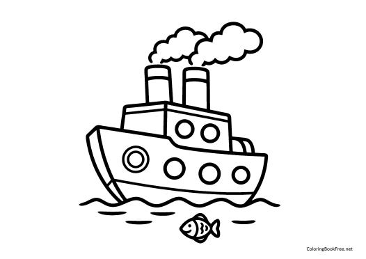 Image of the ships268 coloring page