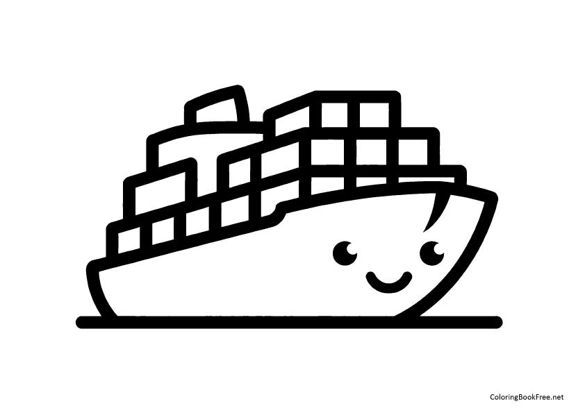 Image of the ships80 coloring page